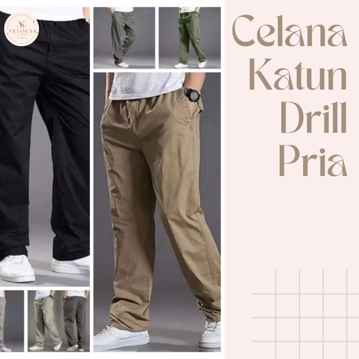 Celana Drill